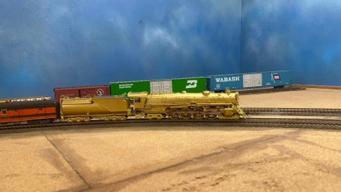 Brass Northern Profile Freight Backdrop