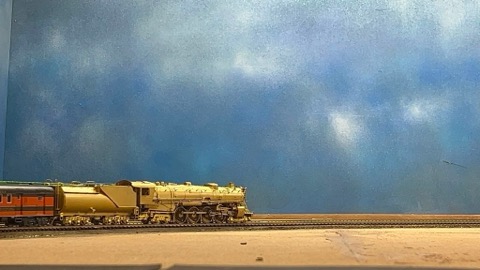 Brass Northern Profile Sky Backdrop