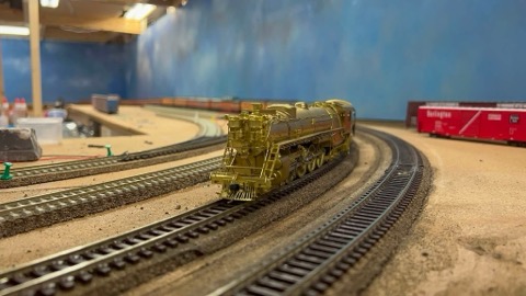 Brass Steam Rear View Curve