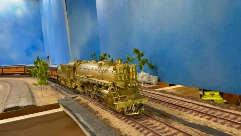 Brass Steam Trees Three Quarter Front