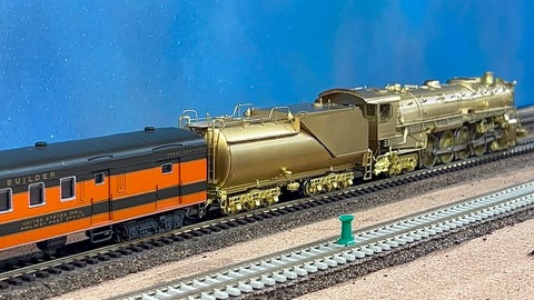 Brass Steam Vanderbilt Tender Profile