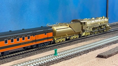 Brass Vanderbilt Tender Empire Builder RPO