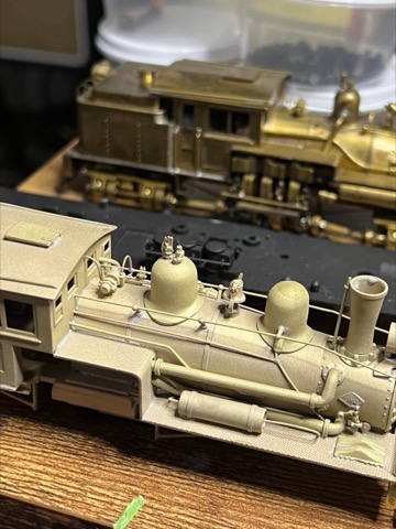 Primered Shay Brass Shay Pair