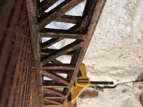Box Truss Bracing Angle View