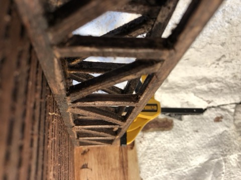 Box Truss End View Clamped