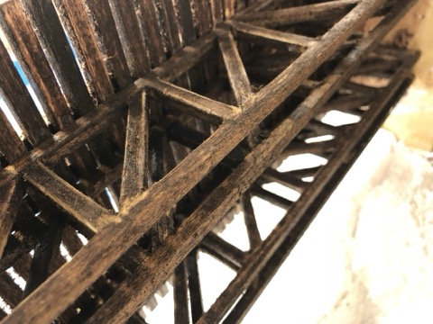 Deck Bracing X Frames Perspective