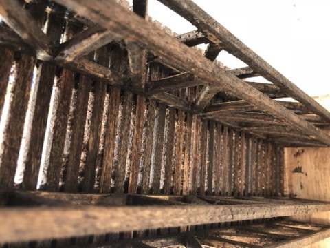 Deck Framing Over Handlaid Ties