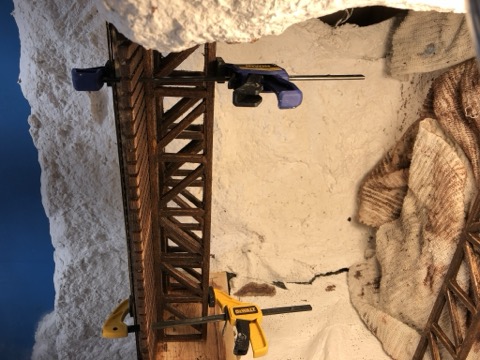 Trestle Tower Clamped Cliff