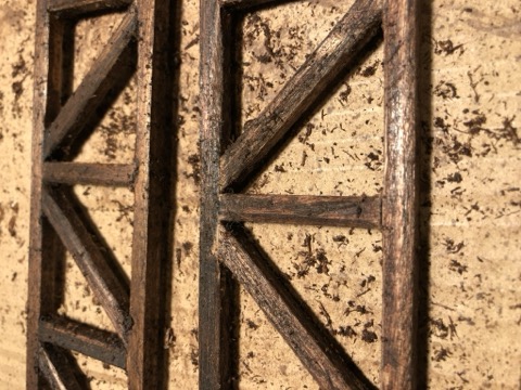 Truss Joint Detail Stained