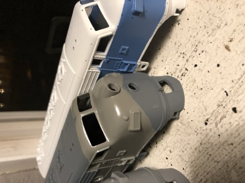 F7 Blue White Reveal Gray Nose
