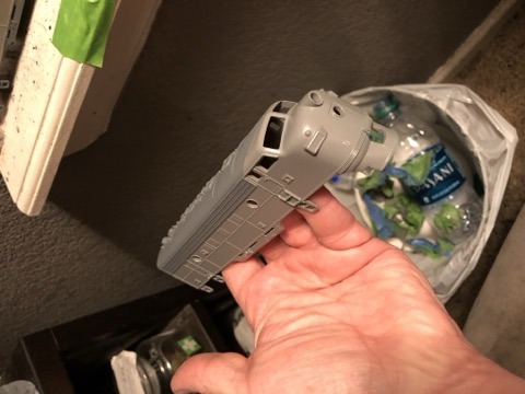F7 Gray Shell In Hand Quarter