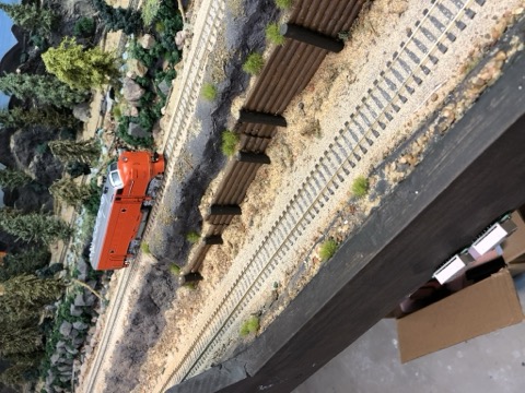 F7 On Layout Log Cribbing Wall