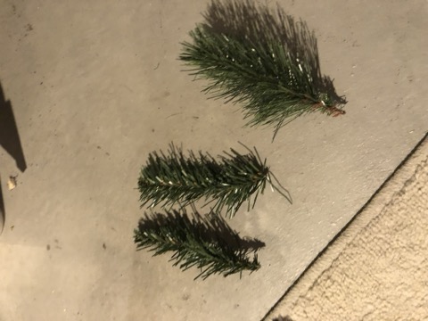 Christmas Branch Armatures Cut