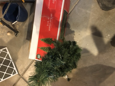 Christmas Pine Set Donor Box