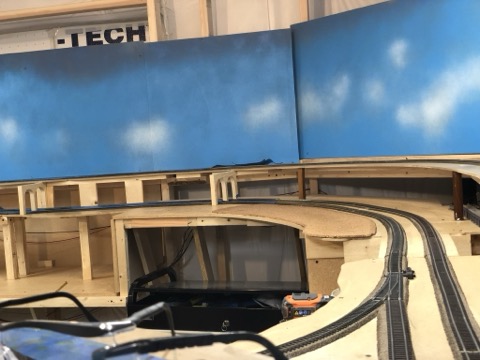Backdrop Corner Curve Roadbed