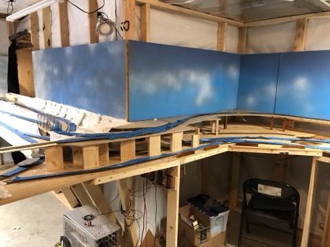 Backdrop Installed Benchwork Turntable