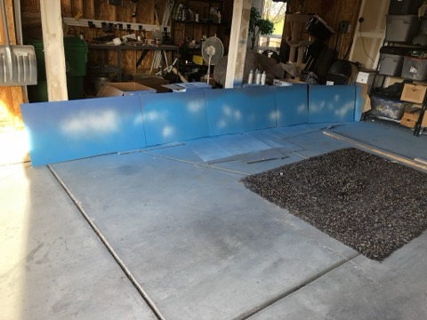Sky Panels Backlit Garage Door