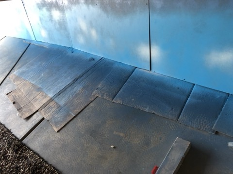 Sky Panels Cardboard Dropcloth Floor