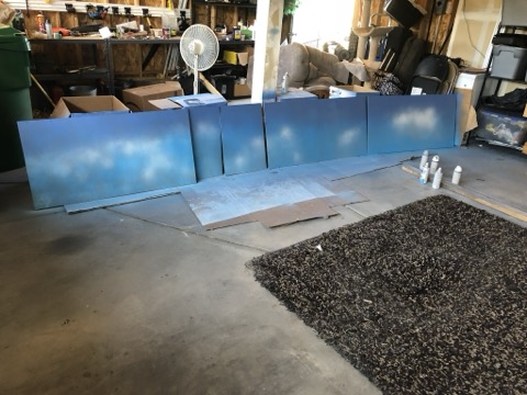 Sky Panels Drying Rattlecans Wide