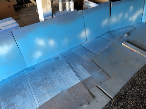 Sky Panels Gradient Closeup Row
