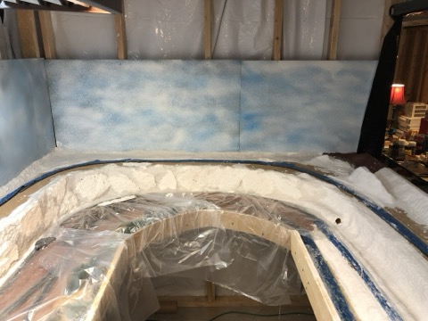 Plaster Hardshell Helix Sky Backdrop