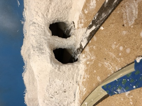 Plaster Hardshell Terrain 25