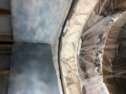 Plaster Shell Progress Scene
