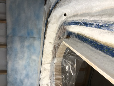 Plaster Tunnel Portal Hole Curve