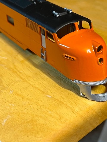 E Unit Nose Closeup Bench