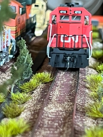 CN 4715 Head On Scenery