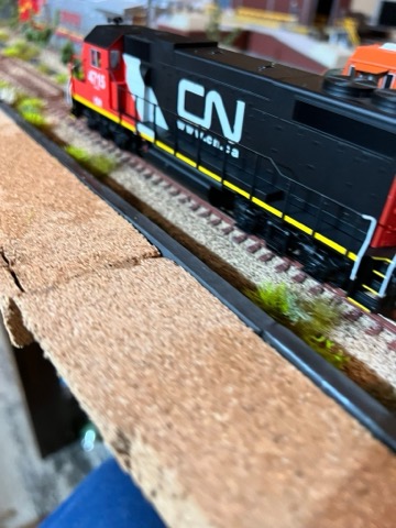 CN 4715 Motion Pan Cork Roadbed