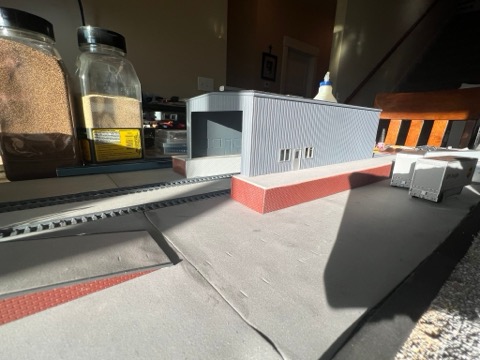 Warehouse Brick Foundation Early Build