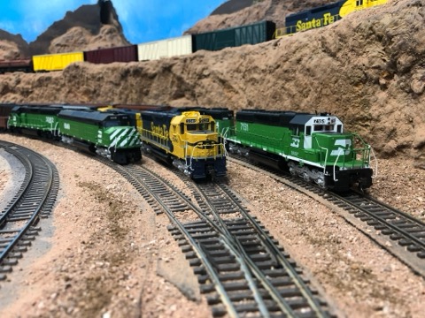 BN F45 Santa Fe BN 7151 Lineup