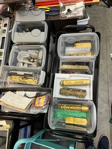 Brass Collection Storage Cart