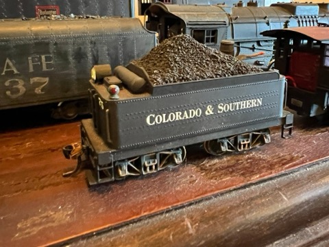 Colorado Southern Tender Coal Load