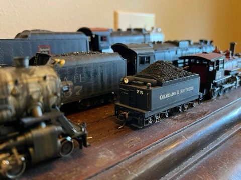 C&S 75 Tender Santa Fe Lineup