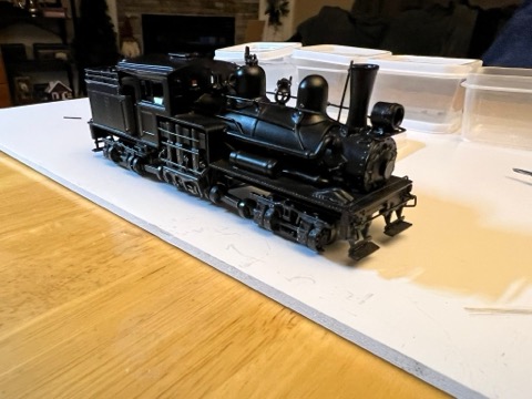 Shay Geared Loco Fresh Paint