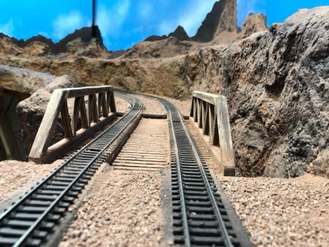 Wood Pony Truss Bridges Canyon