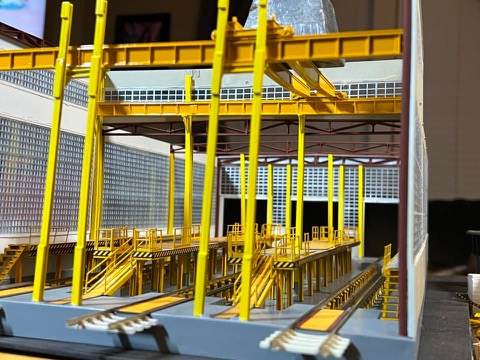 Crane Bridge Interior Wide