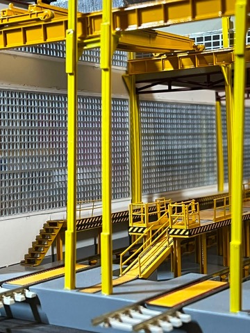 Crane Stairs Platform Interior