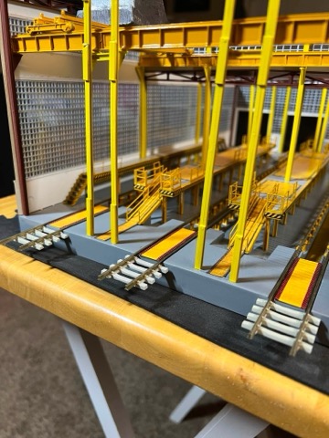 Diesel House Interior Crane Platforms