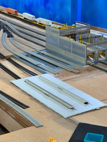 Diesel House Shell Placed Layout