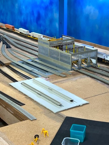 Diesel House Walls Up Layout View