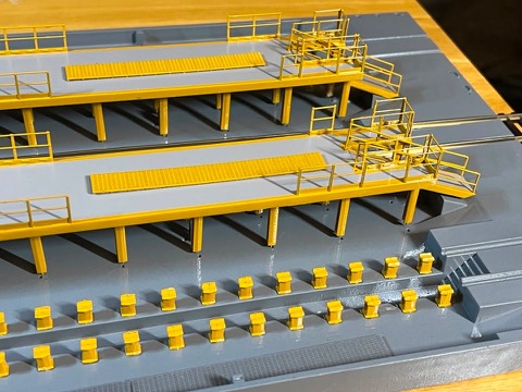 Finished Platforms Mesh Grates