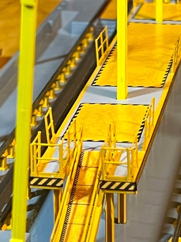 Fuel Pad Ramp Yellow Mats Overhead