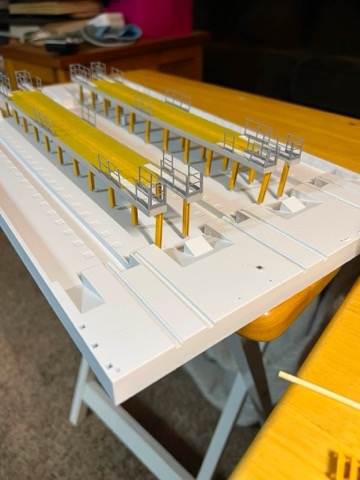 Fuel Platform Assembly Yellow Decks