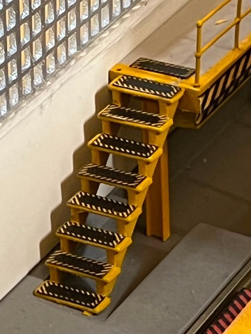 Hazard Tread Stairs Glass Block