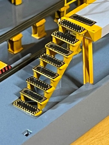 Safety Stairs Tread Detail Macro